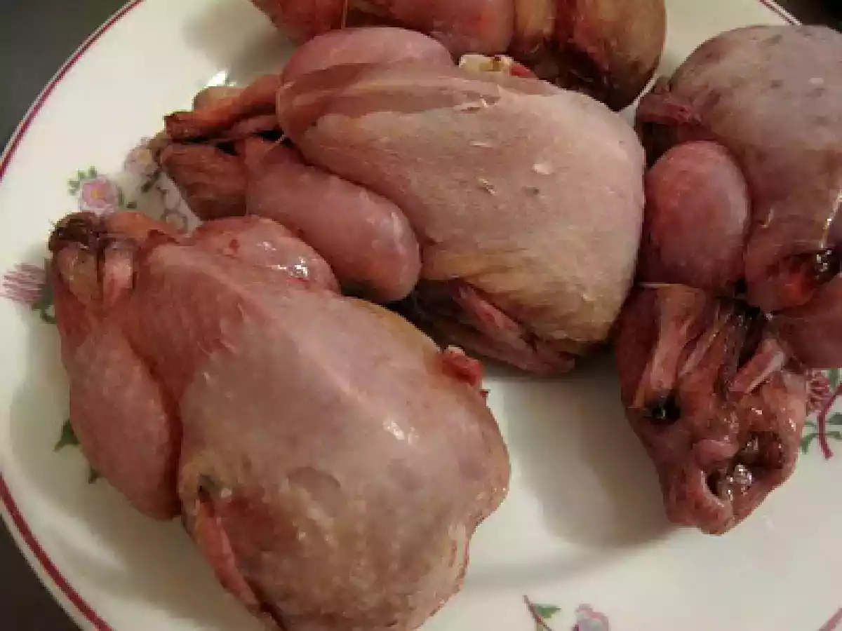 Cailles farcies aux raisins et aux figues - photo 5