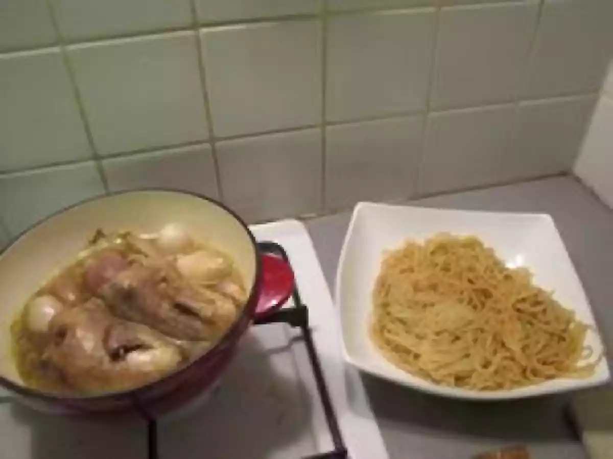 Cailles poêlées au gingembre et à la citronnelle