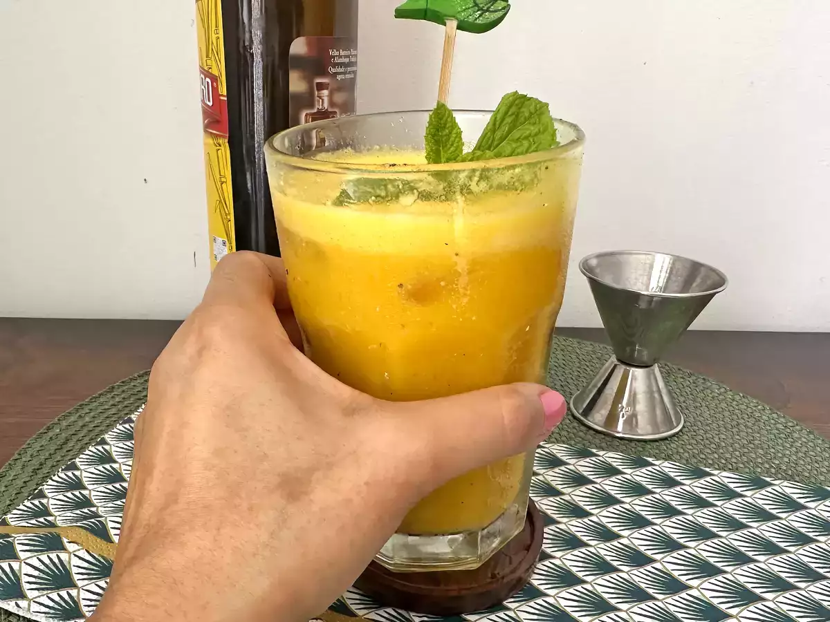 Caipirinha de maracujá batida: le cocktail Brésilien façon smoothie au fruit de la passion - photo 3