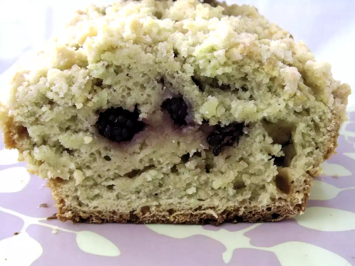 Cake à l'avocat et aux mûres - photo 2