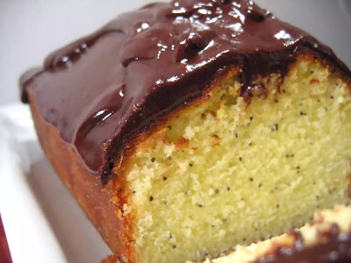 Cake à l'orange & au pavot, sirop d'orange, ganache épicée - photo 4