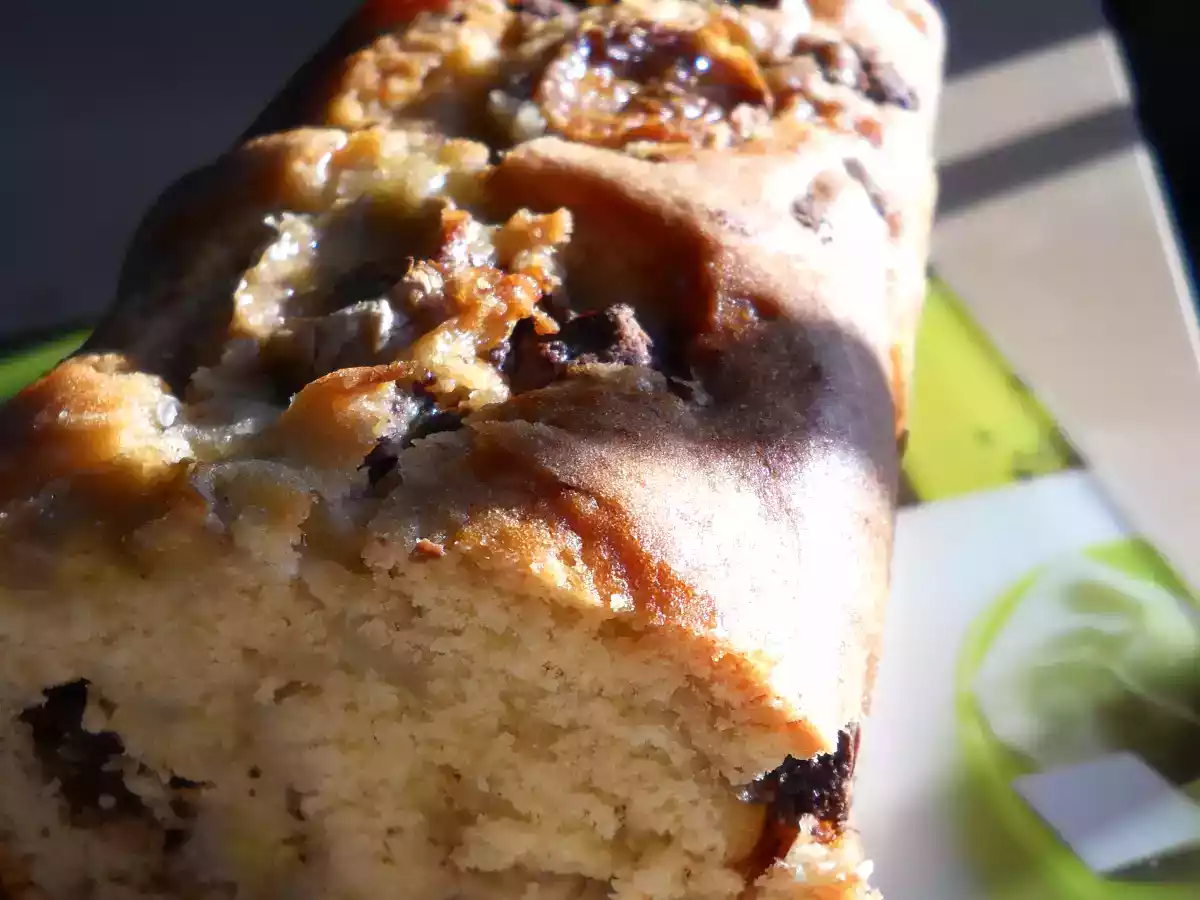 Cake à la banane et au chocolat - photo 3