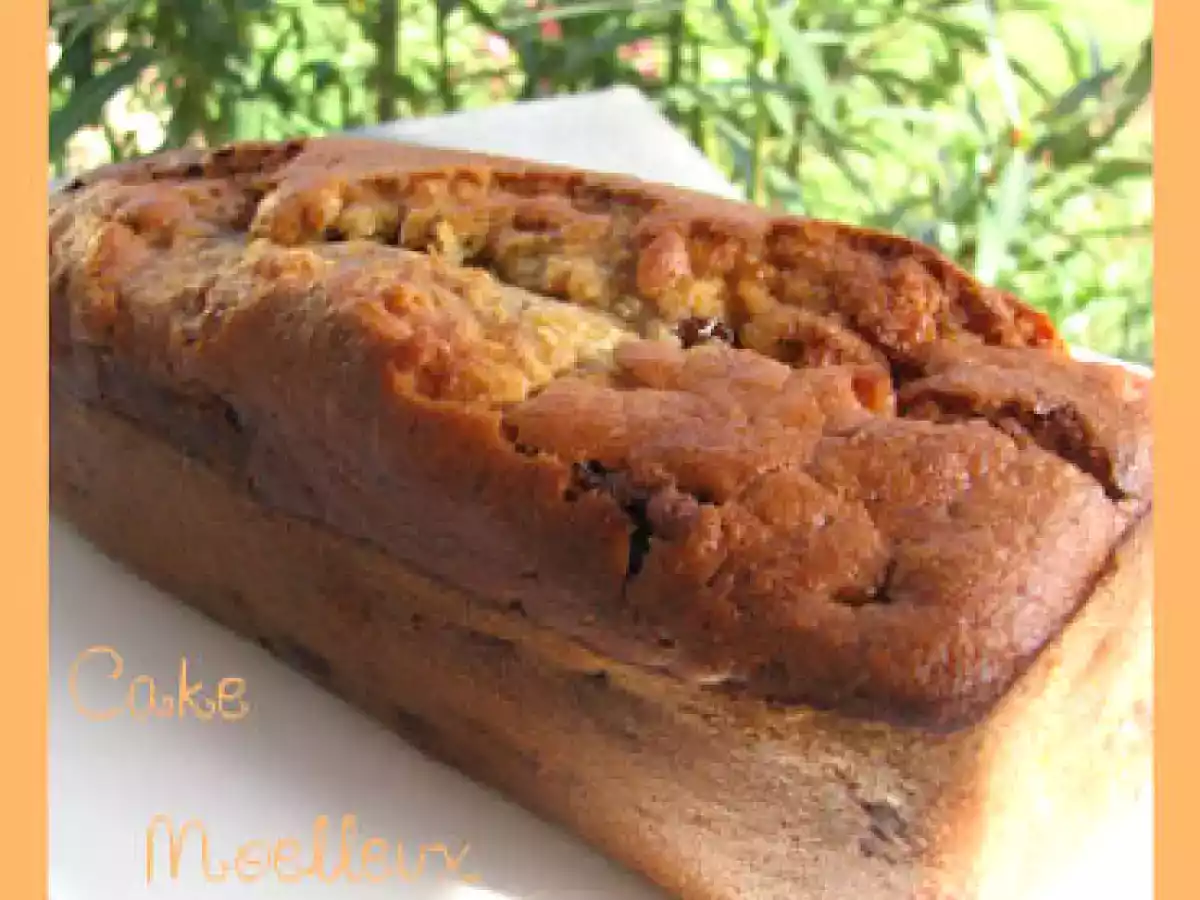 Cake à la banane et au toblérone