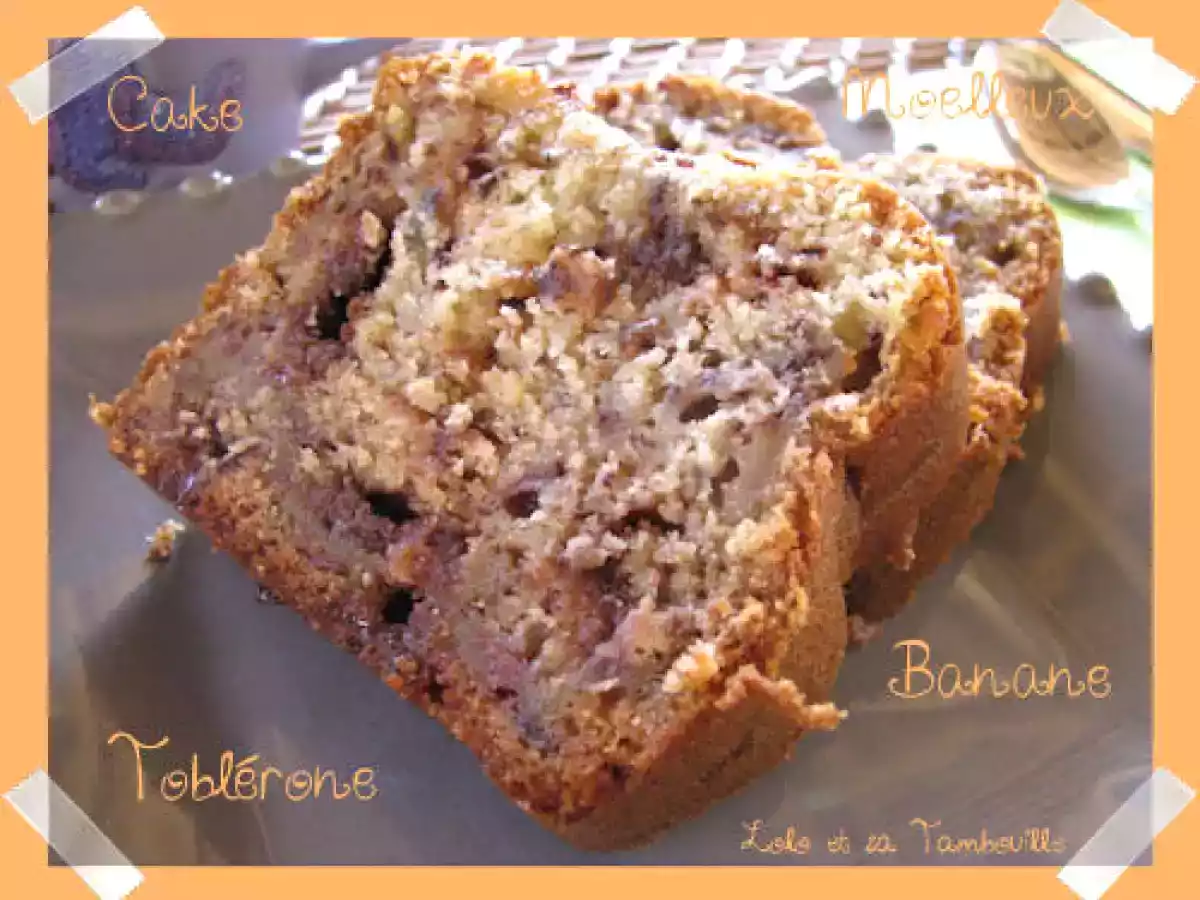 Cake à la banane et au toblérone - photo 3