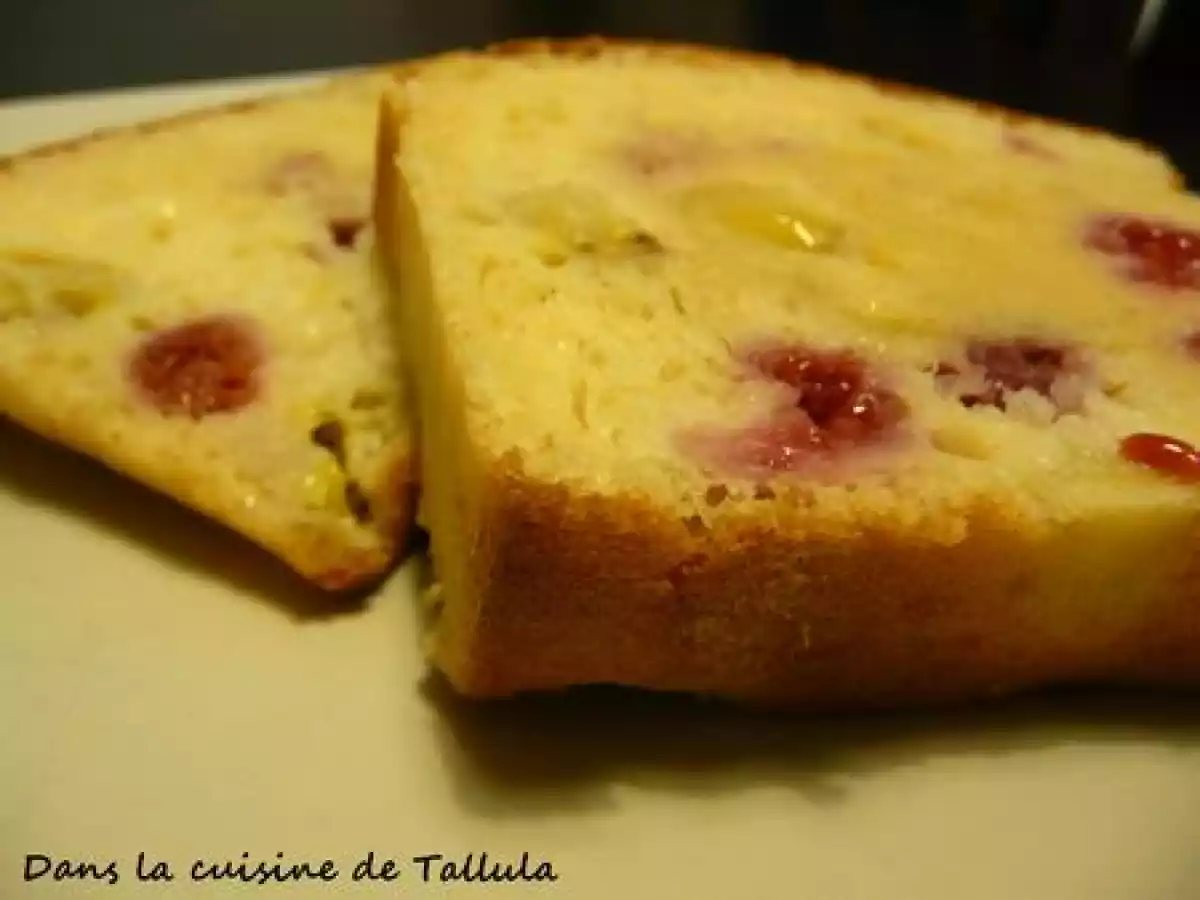 Cake à la banane et aux framboises - photo 4