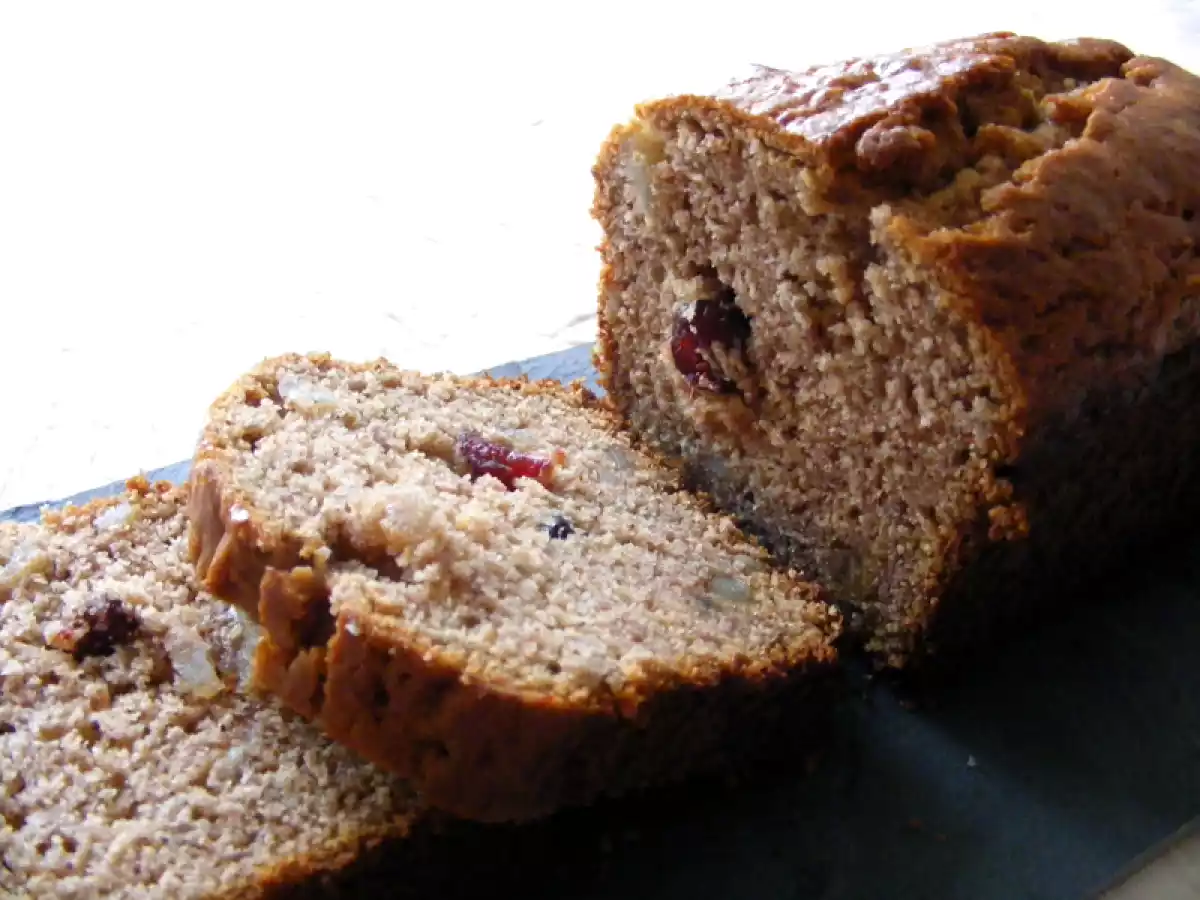 Cake à la châtaigne, aux écorces d?oranges confites et fruits séchés - photo 2