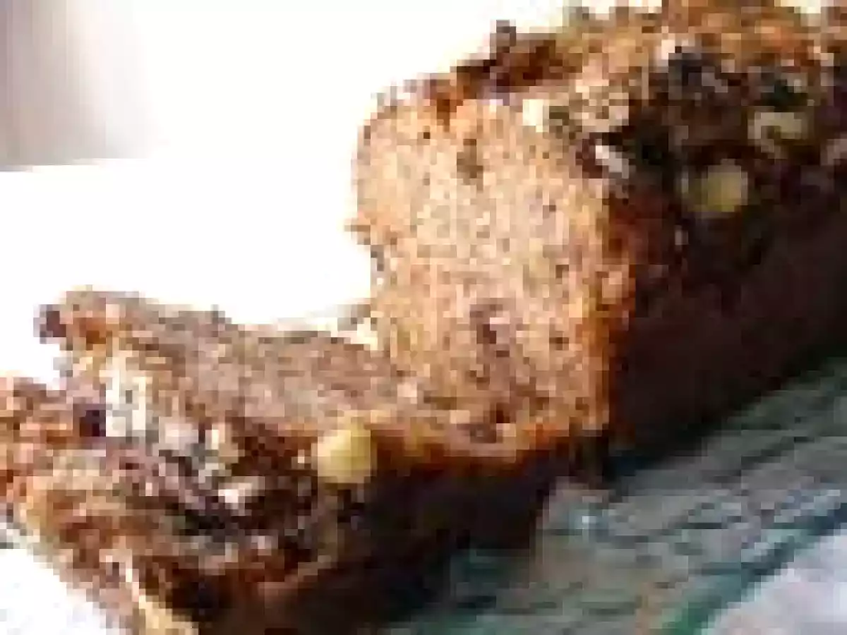 Cake à la châtaigne, aux écorces d?oranges confites et fruits séchés - photo 3