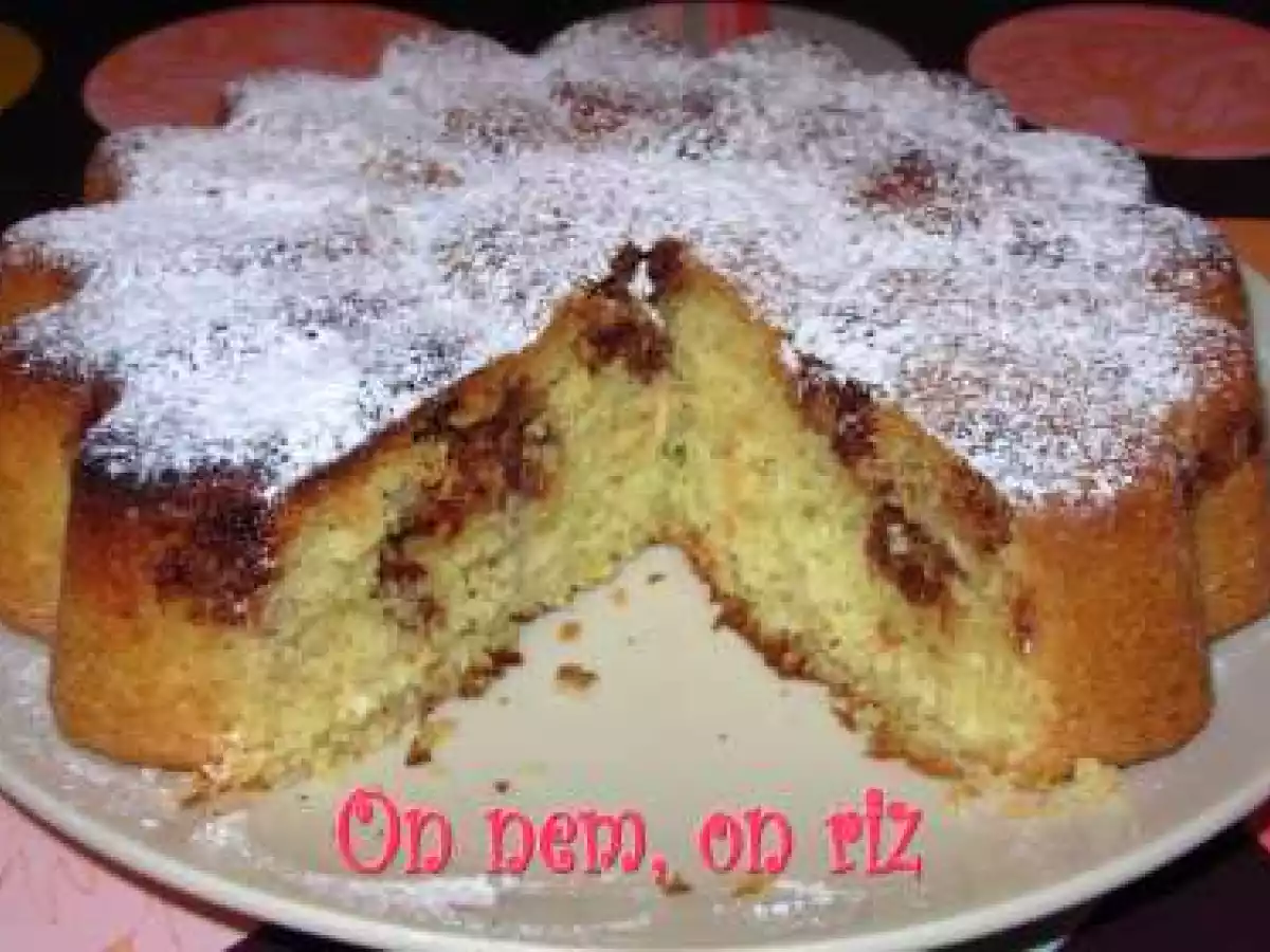 Cake à la noix de coco et au crunch au caramel - photo 2