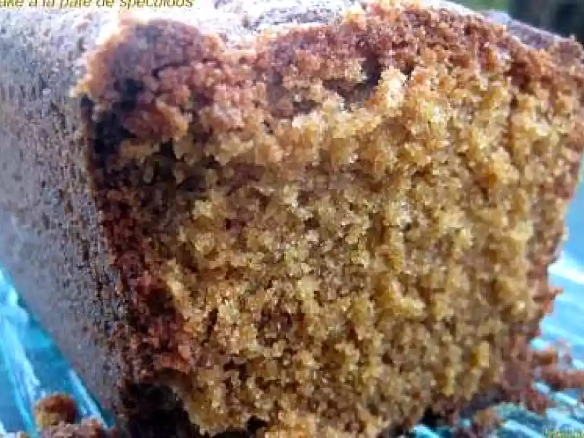 Cake à la pâte de spéculoos