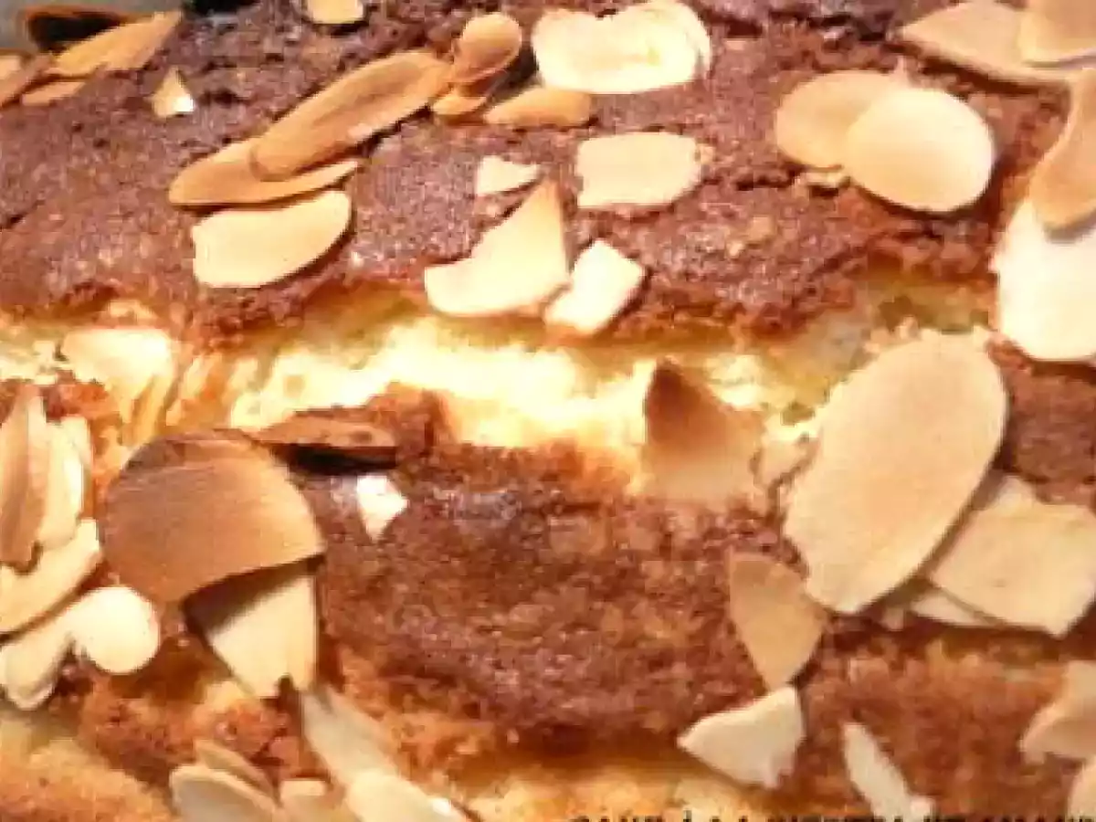 CAKE à la RICOTTA et AMANDES. - photo 2