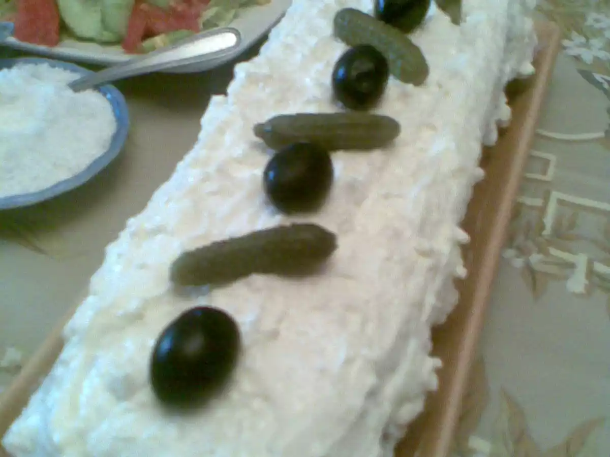 cake à la viande haché farci