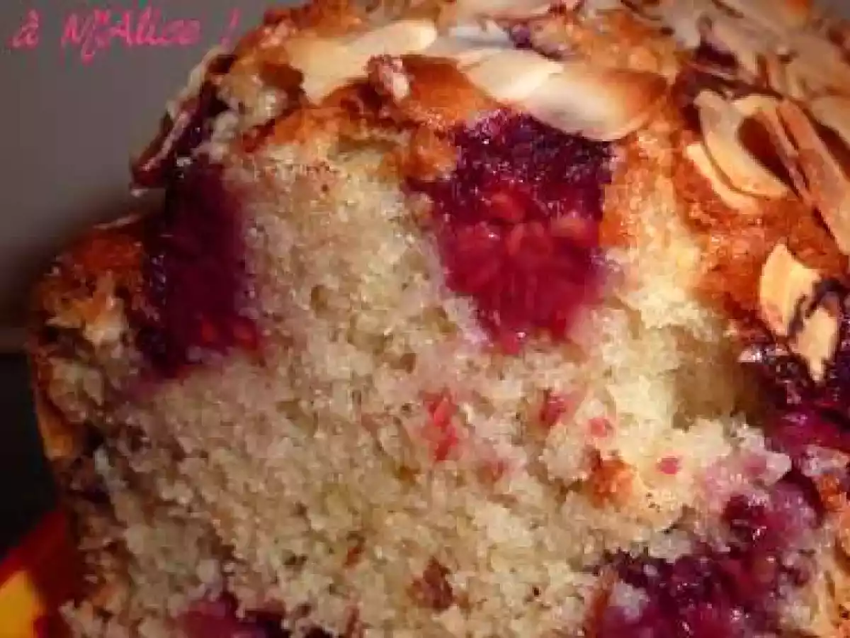 Cake amandine aux framboises - photo 2
