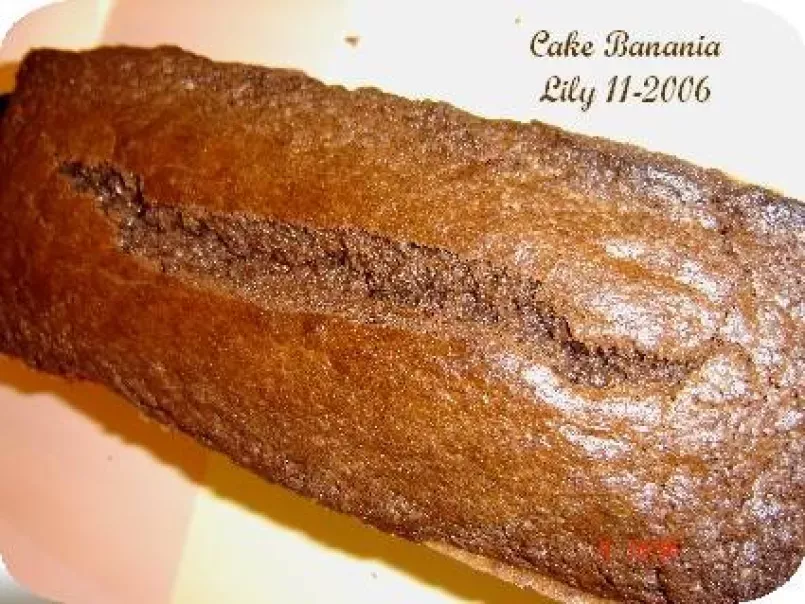 Cake au banania, photo 1