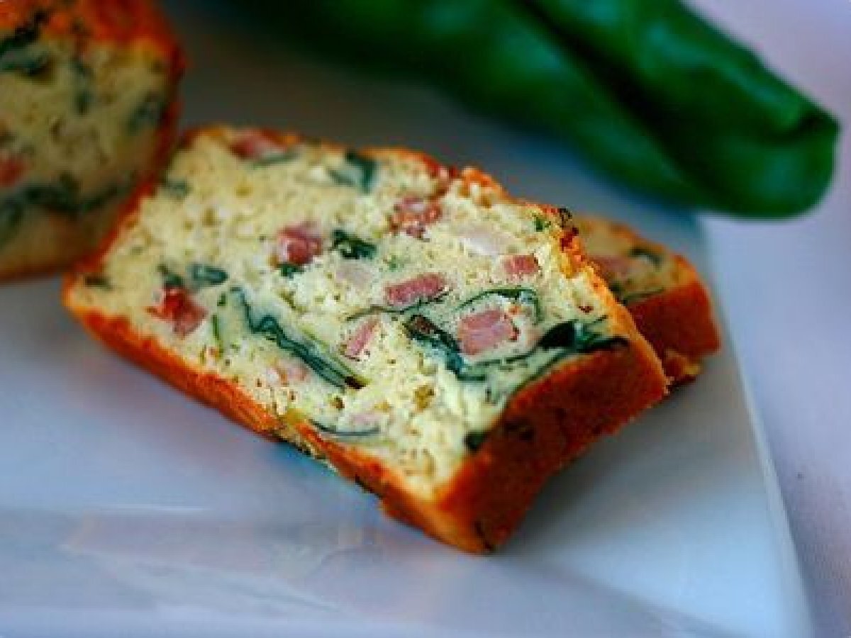 Cake au blettes et aux lardons sans gluten Recette Ptitchef