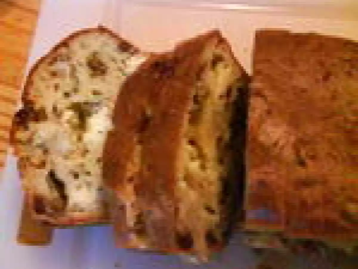 Cake au bleu, aux noix et aux raisins