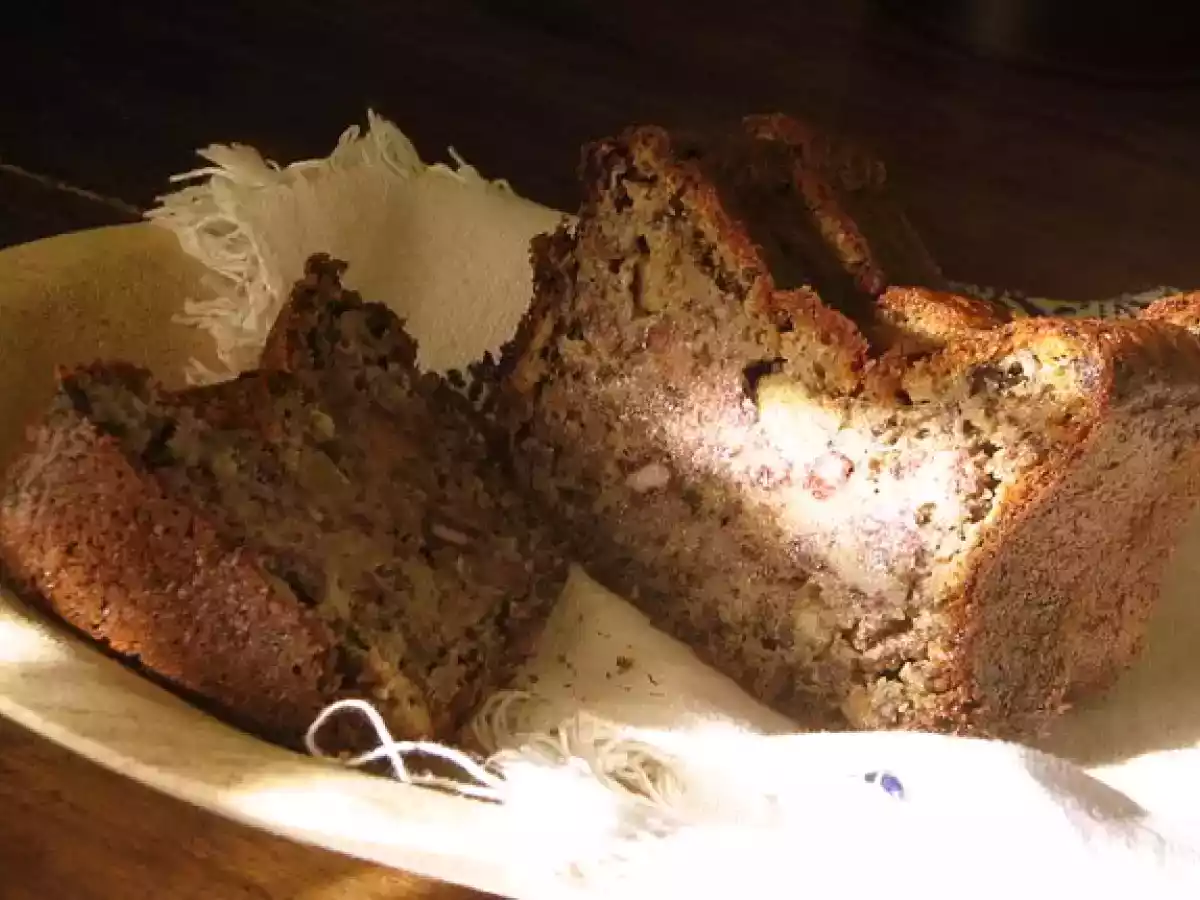 Cake au boudin noir et aux pommes