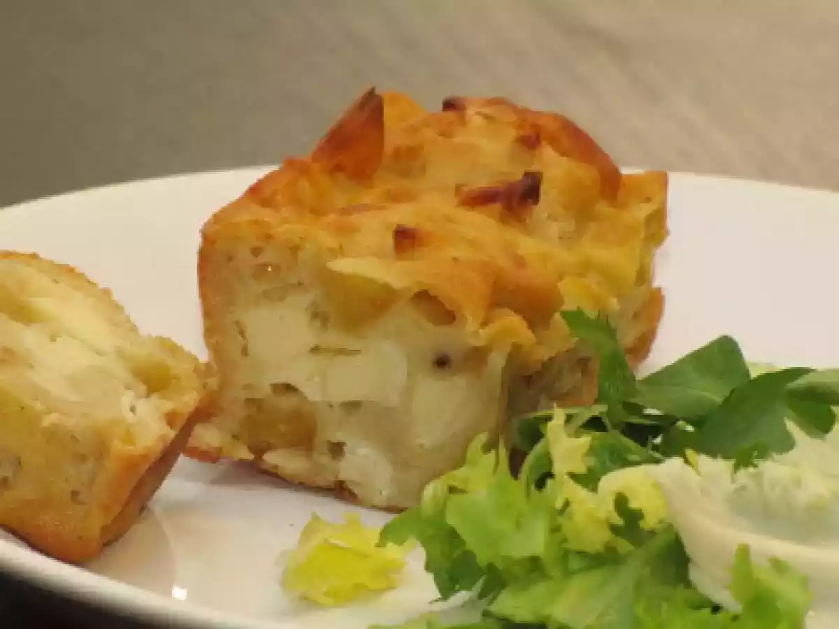 Cake au Brie et à la pomme