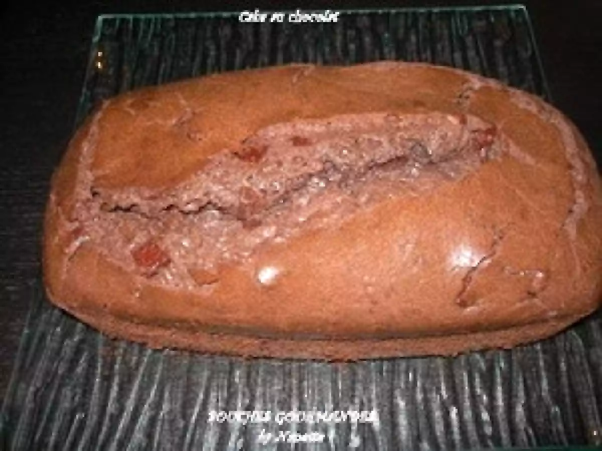 Cake au chocolat de Julie Andrieu