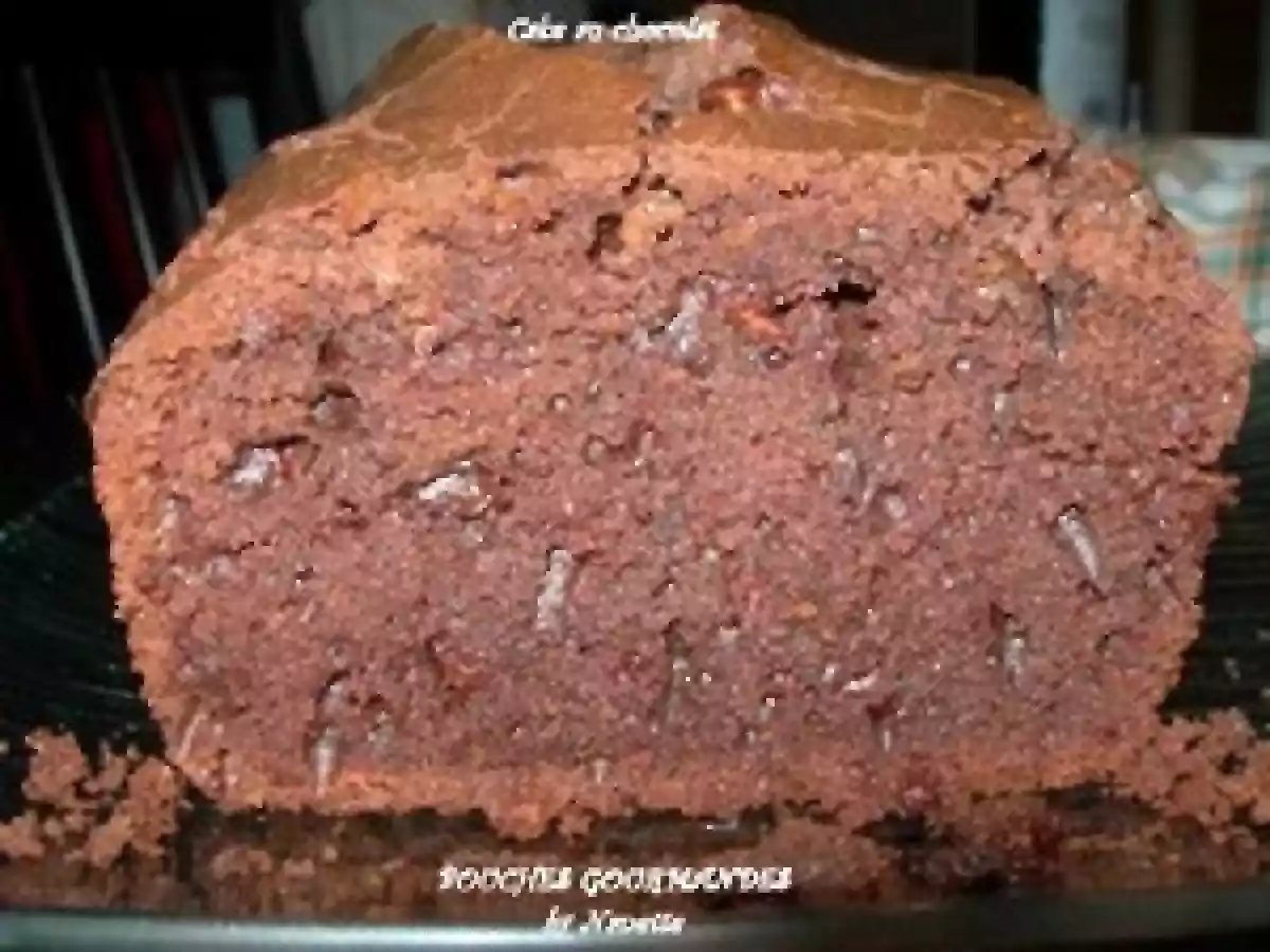 Cake au chocolat de Julie Andrieu - photo 2