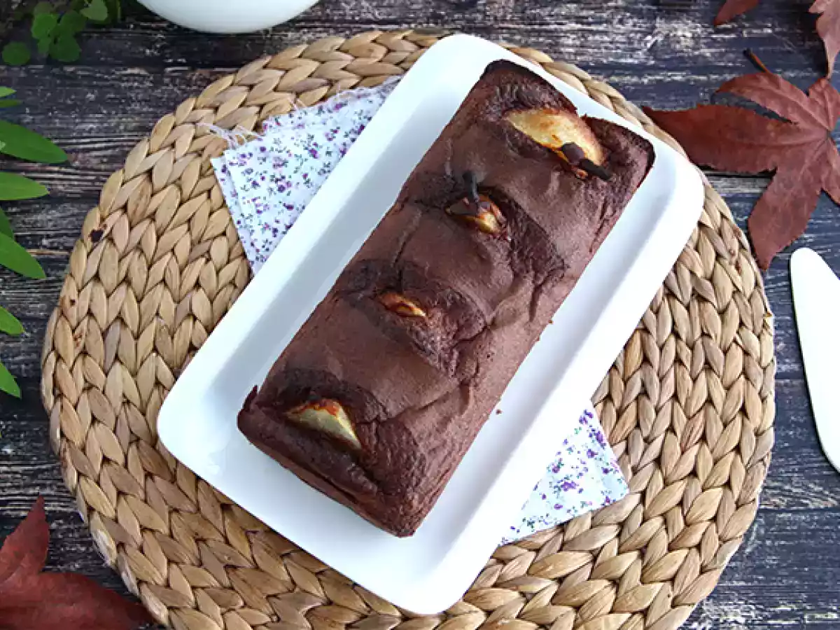 Cake au chocolat et aux poires - photo 2