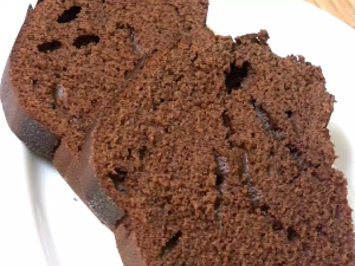 Cake au chocolat ultra léger et ultra simple