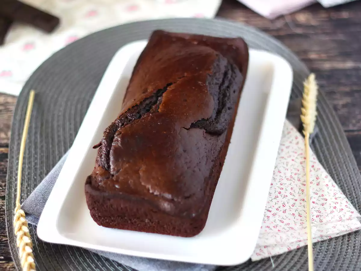 Cake au chocolat vegan et toujours aussi facile à faire