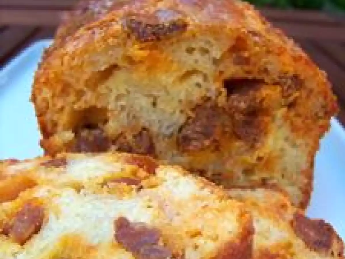 Cake au chorizo