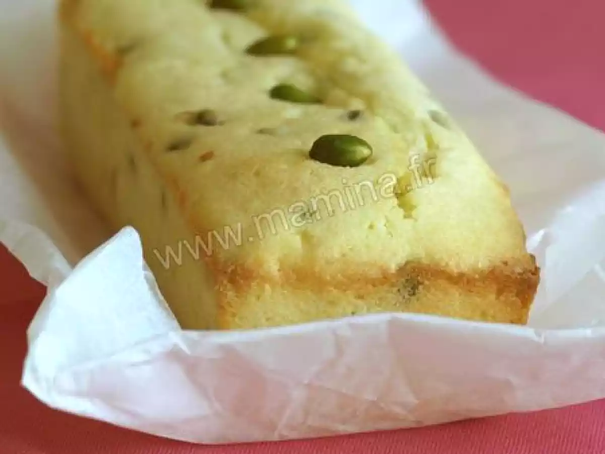 Cake au citron, amandes et pistaches, sans farine - photo 2