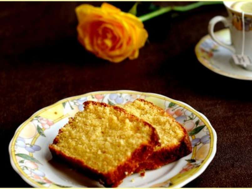 Cake au citron et aux amandes à la farine de maïs, photo 2
