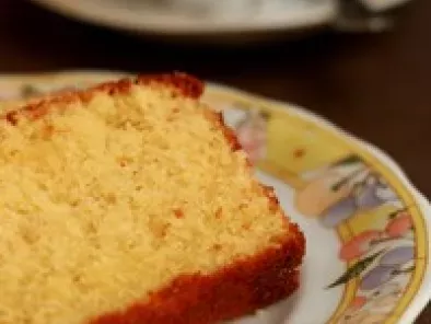 Cake au citron et aux amandes à la farine de maïs