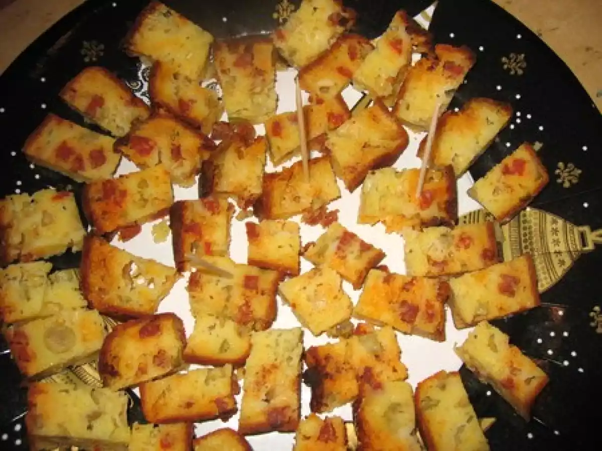 Cake au Curé nantais et au chorizo - photo 2