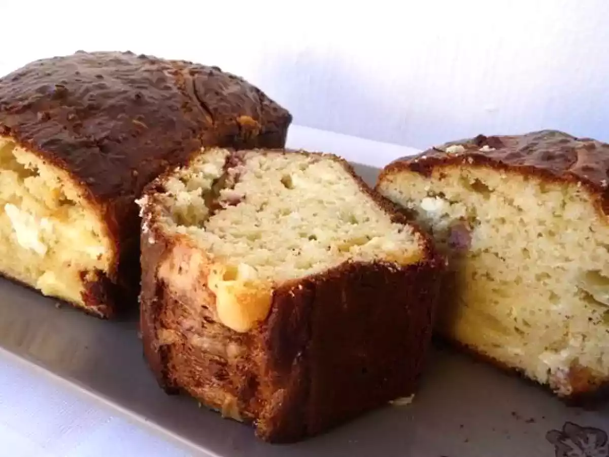 Cake au fromage lardons chorizo - photo 2