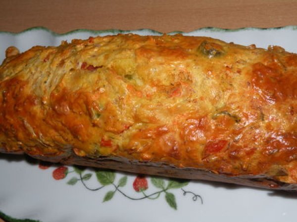 Cake Au Jambon Legumes Et Olives Recette Ptitchef