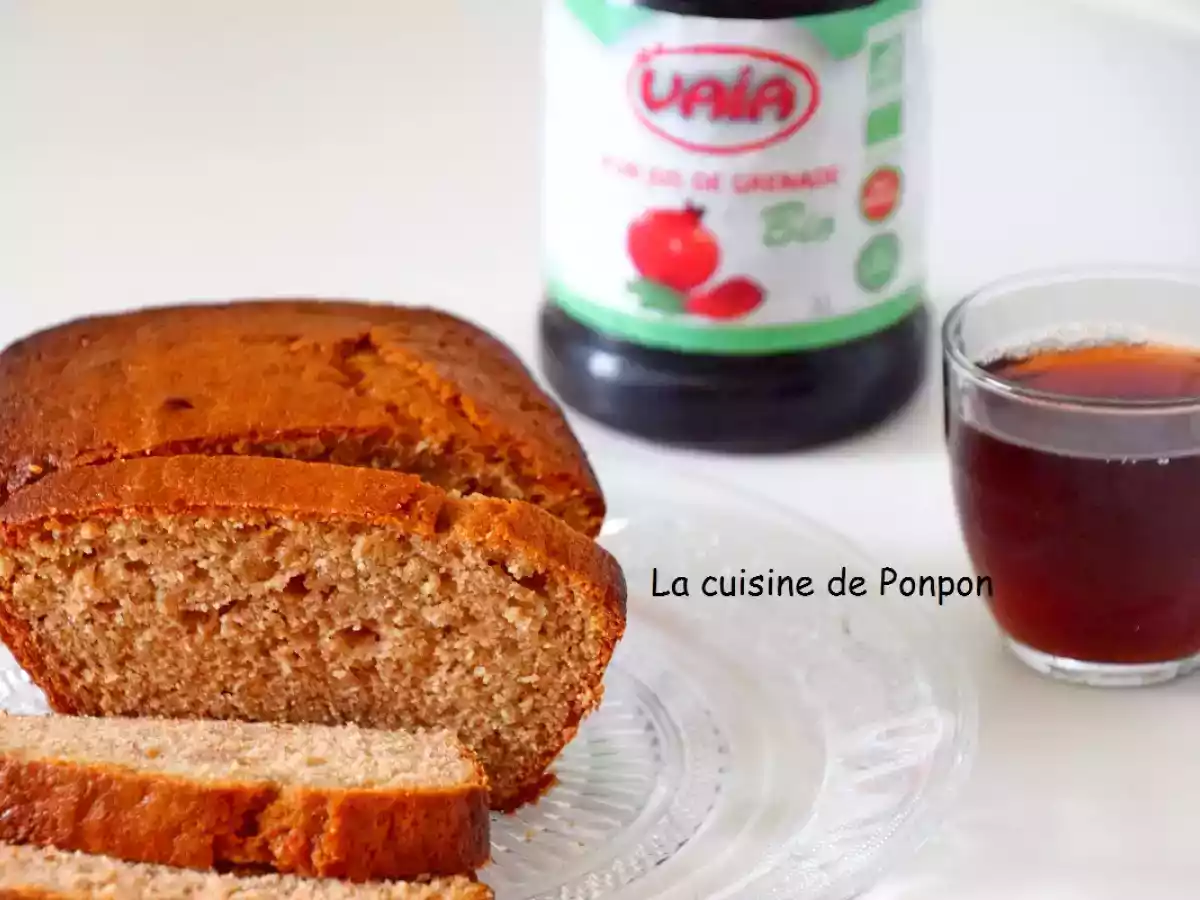 Cake au jus de grenade