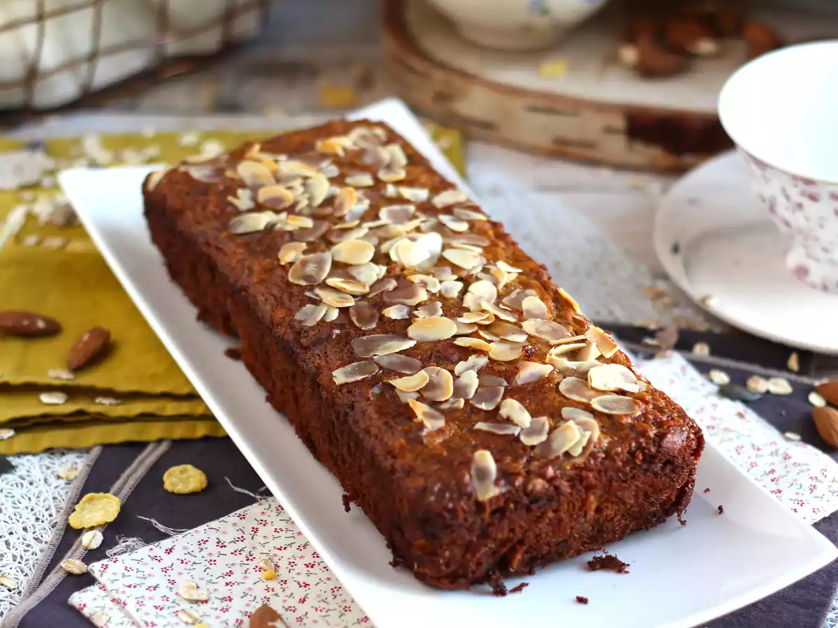 Cake au muesli sans sucre ajouté - Recette anti-gaspillage et parfaite avant le sport! - photo 2