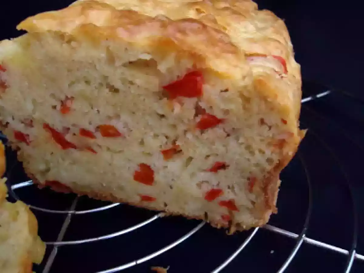 CAKE AU POIVRON ET AU CUMIN - photo 2