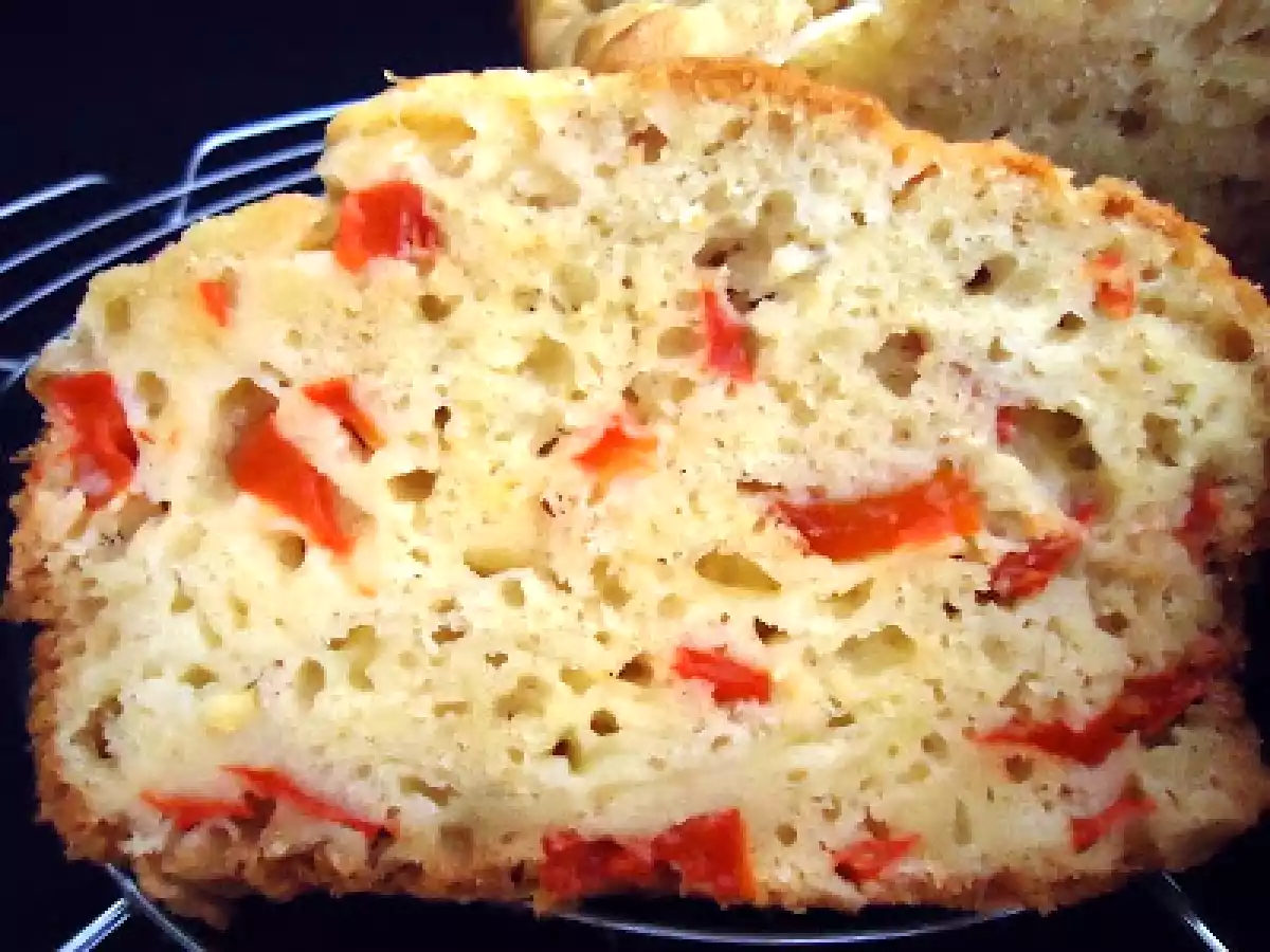 CAKE AU POIVRON ET AU CUMIN - photo 3