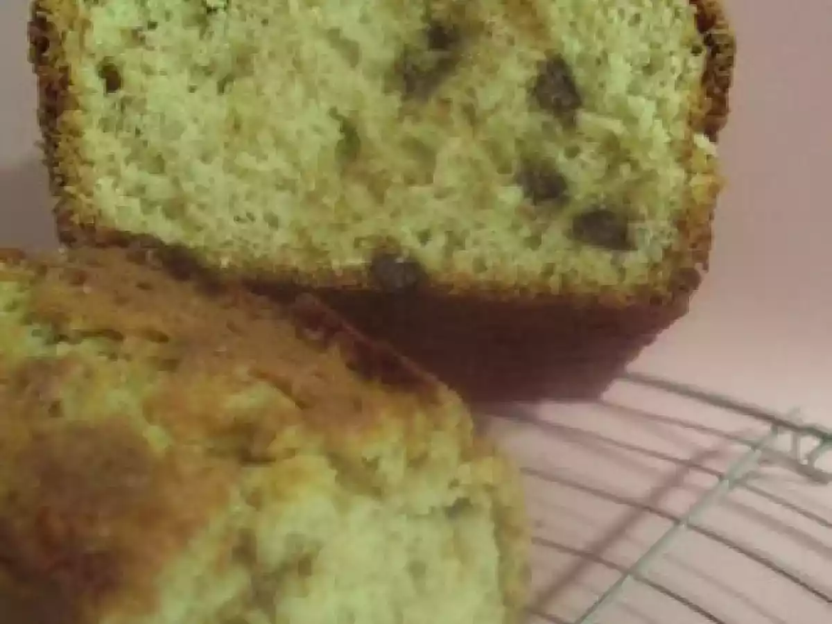 Cake au pralin et aux pépites de chocolat.Inventaire #5.