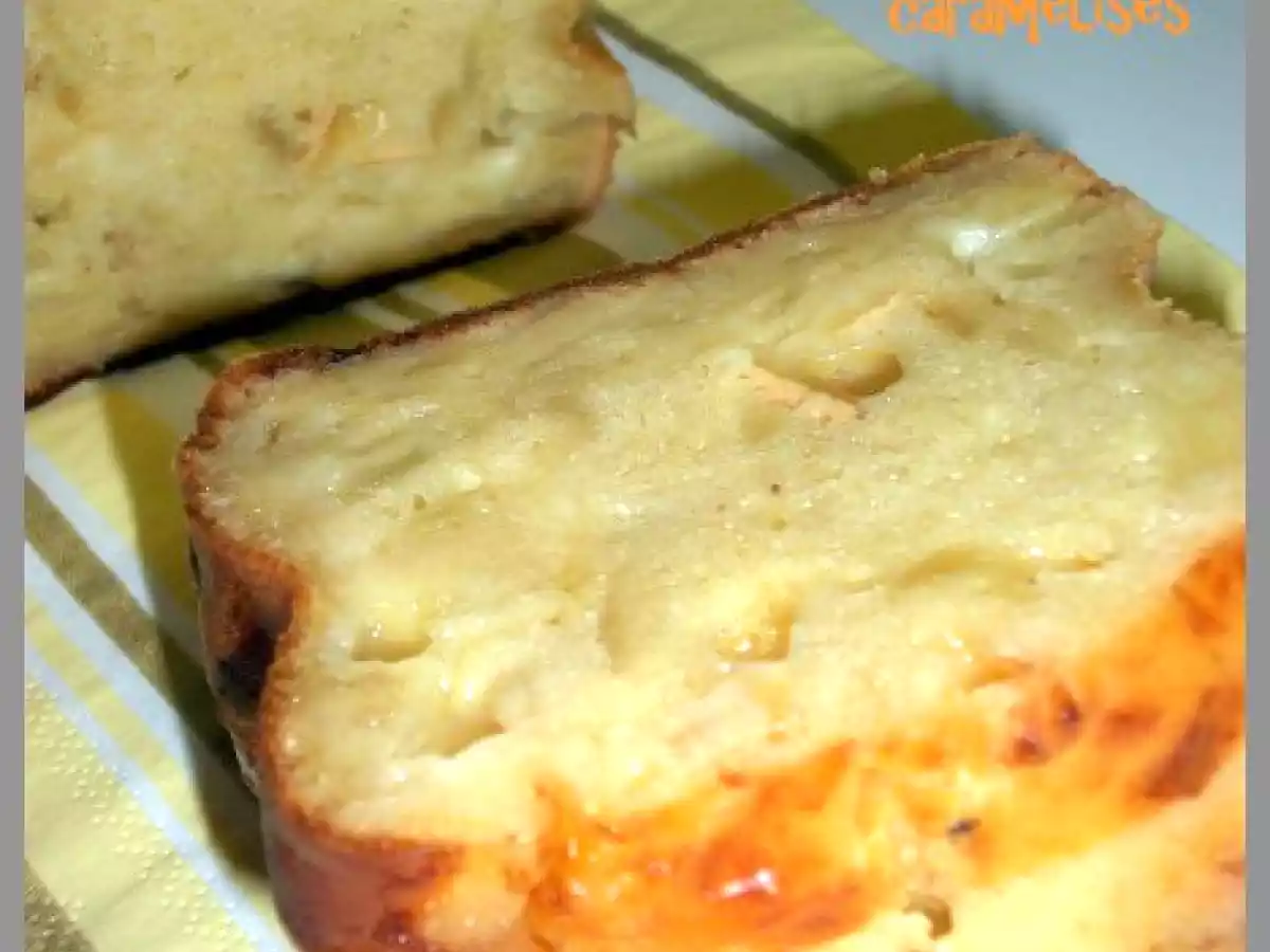 Cake au Saint Nectaire et oignons caramélisés