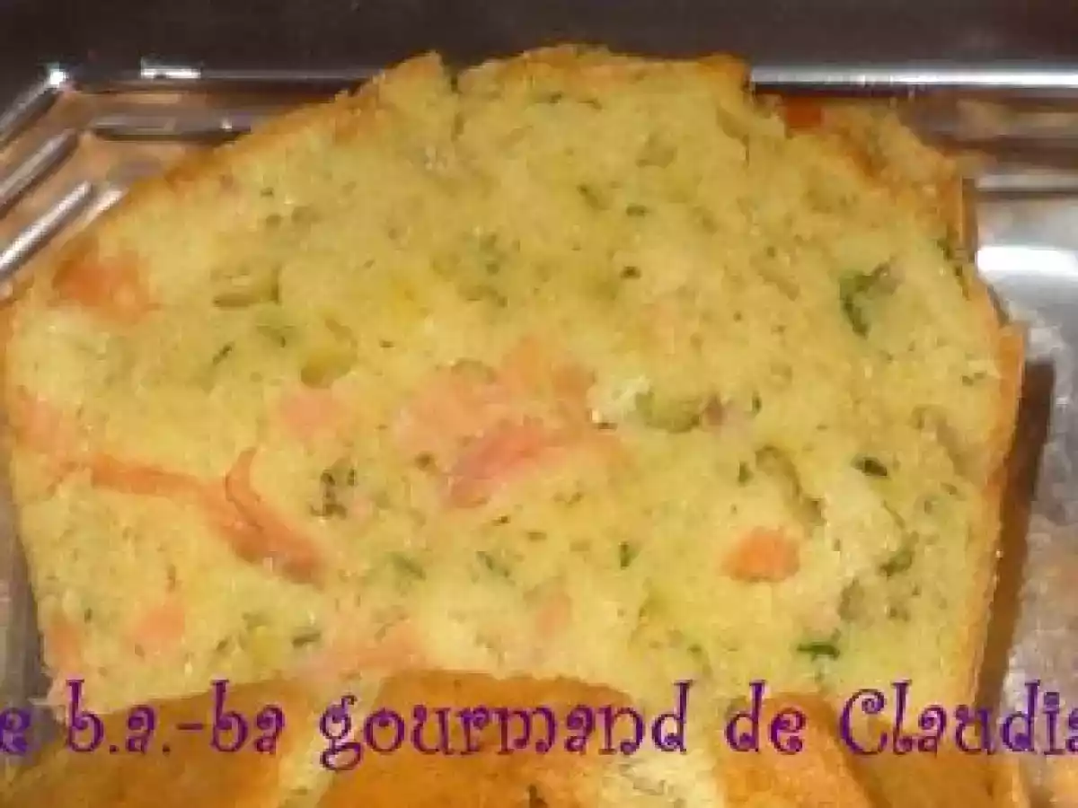 Cake au saumon fumé et citron confit... - photo 2