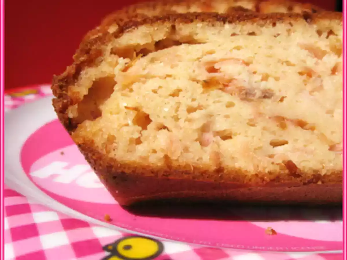 Cake au tarama & saumon fumé