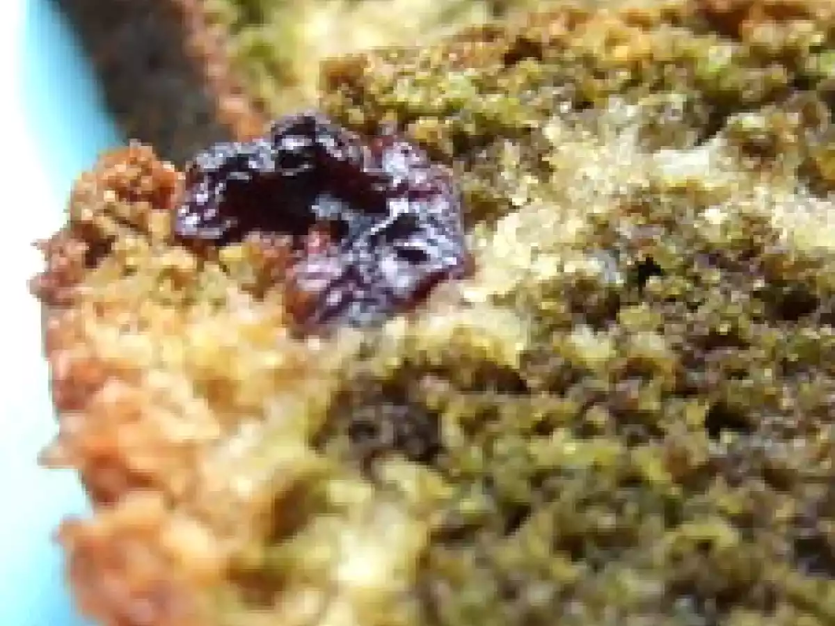 Cake au thé vert matcha, chocolat blanc et cerises séchées - photo 2