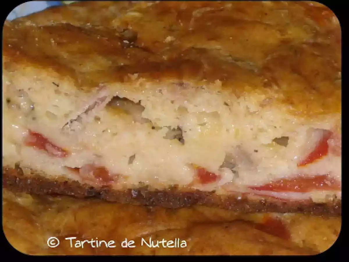 Cake au thon et à la tomate