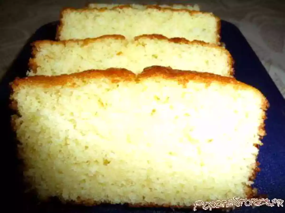 CAKE AU YAOURT AU CITRON ET AUX AMANDES TRES MOELLEUX ! - photo 2