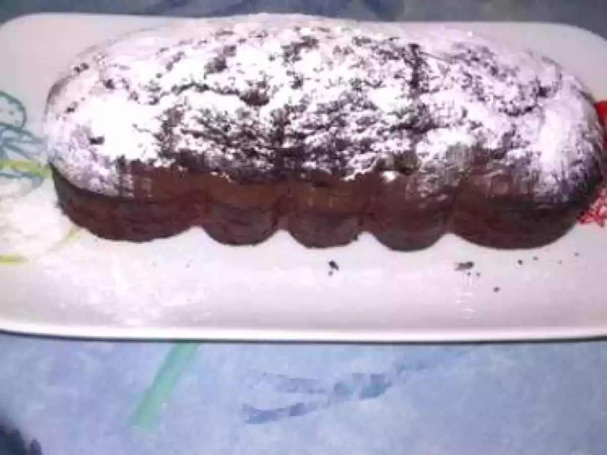 Cake au yaourt au soja et chocolat