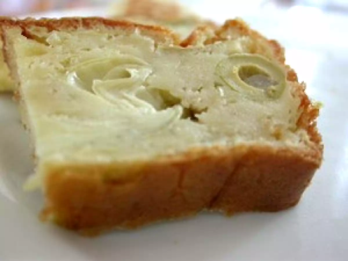 Cake aux Artichauts et aux Olives