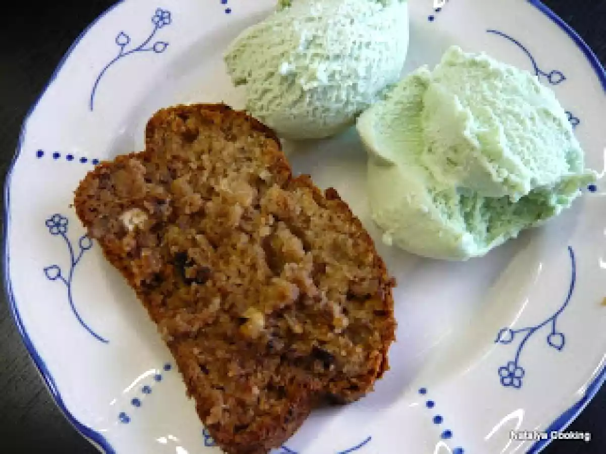 Cake aux bananes et aux pépites de chocolat /Banana Cake with chocolate chips