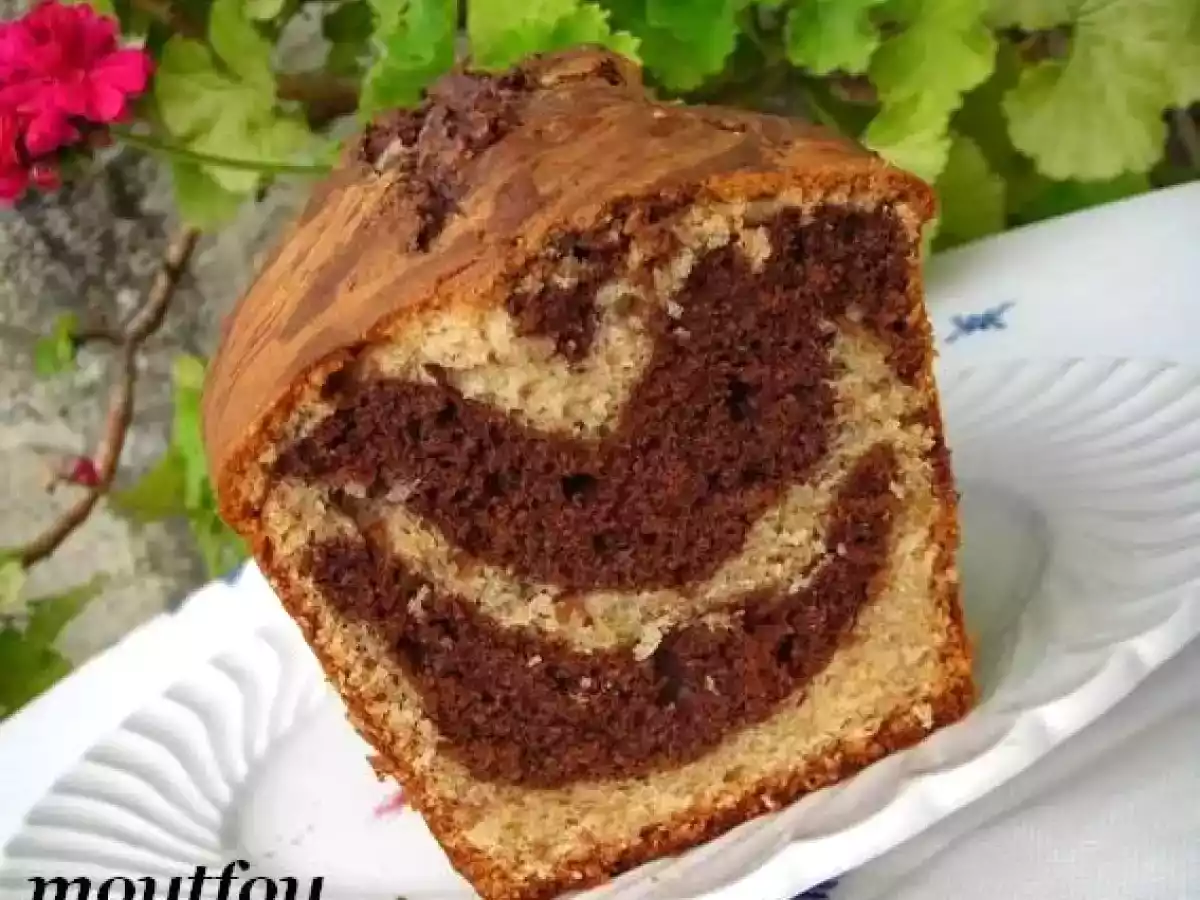 Cake aux cacahuètes marbré au chocolat - photo 2