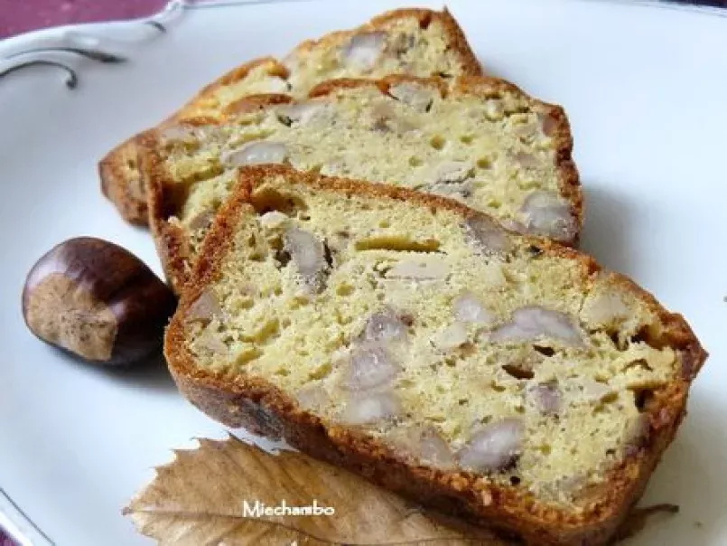 Cake aux châtaignes et au foie gras, photo 4