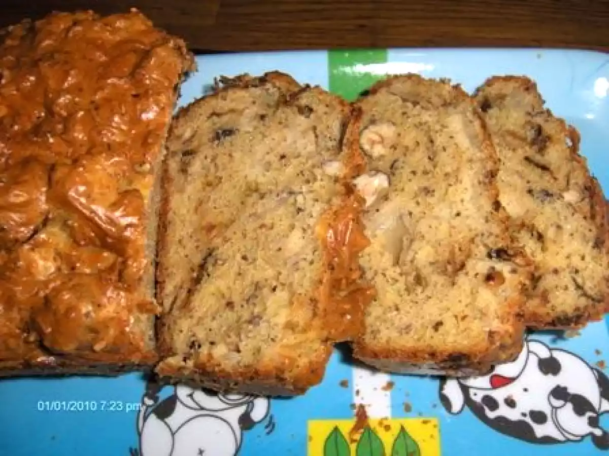 Cake aux endives et aux noisettes